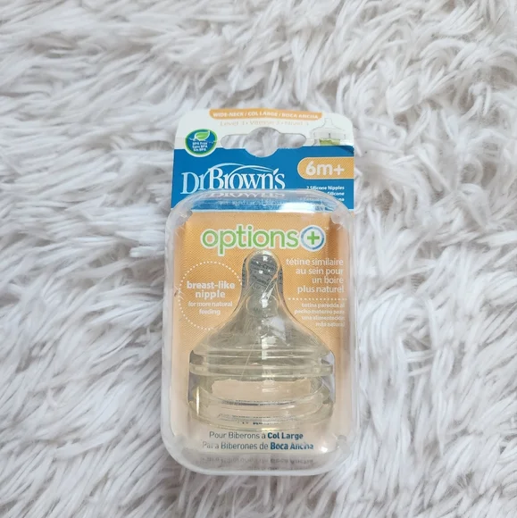 ♠️10/$10♠️ Dr. Brown's Wide Bottle Nipples for 6 months+ - Picture 2 of 4